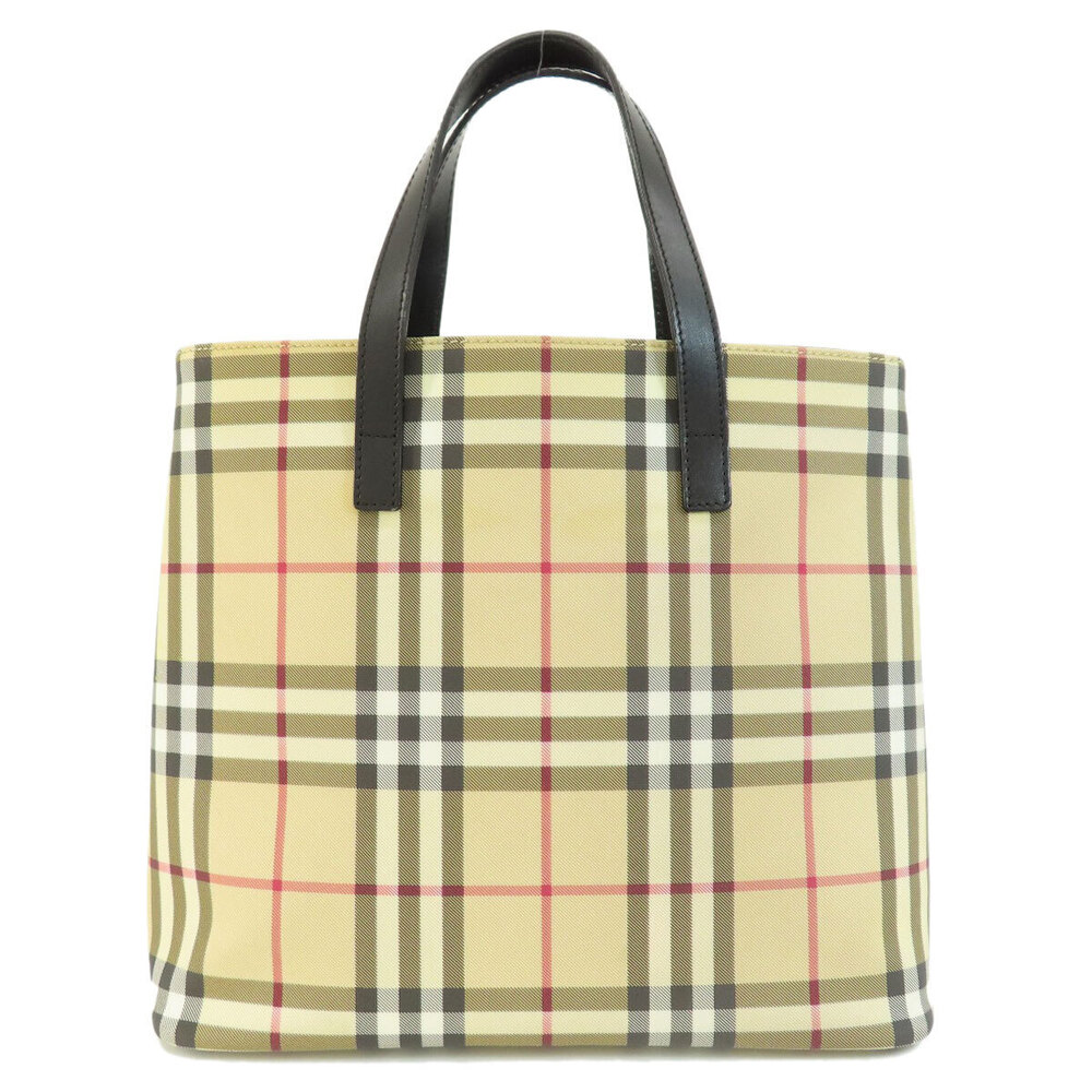 Burberry Bag Check Tote Canvas Nova